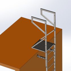 Balkon szczytowy systemu SYDRA500