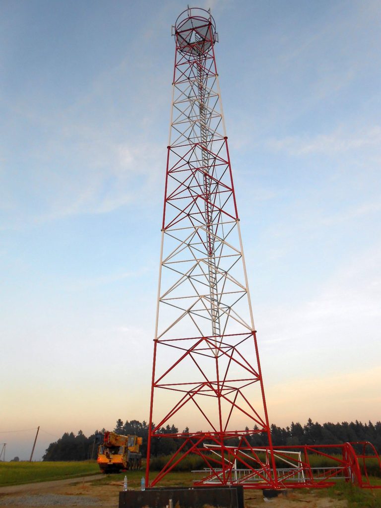 wieża stalowa kratownicowa T2000-30W
