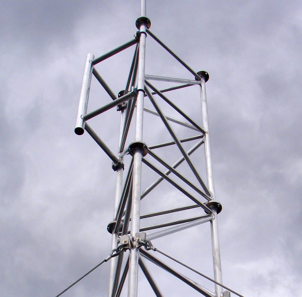 Wspornik antenowy radiolinii serii WRM dla masztów serii M
