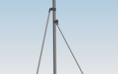 Aluminum ballast mast, MBRHQ series