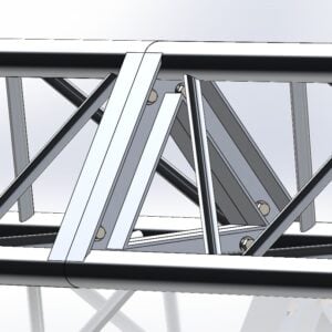 Połączenie TYP F1 model 3D
