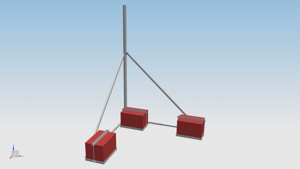 Balastowy narożny MBRHC H=3 &ndash; AluPro