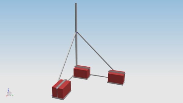 Balastowy narożny MBRHC H=3 – AluPro