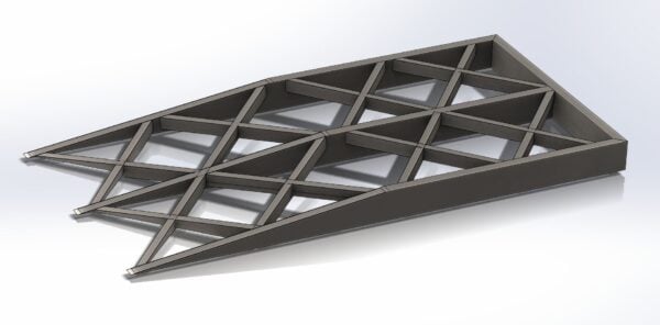 Najazd h=120 mm L=2000 W=1000 – zdjęcie 1