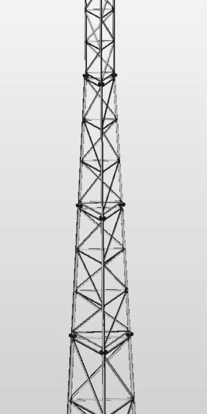 Wieża kratownicowa aluminiowa T500-10A