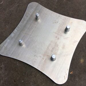 SK500 base plate for QS290 truss system top