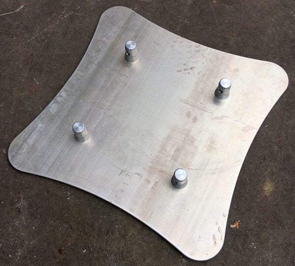 SK500 base plate for QS290 truss system top