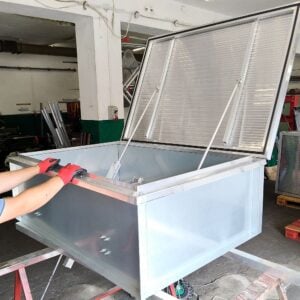 Klapa Dymowa KD W100L140H50 &ndash; WWW &ndash; AluPro &ndash; zdjęcie 2