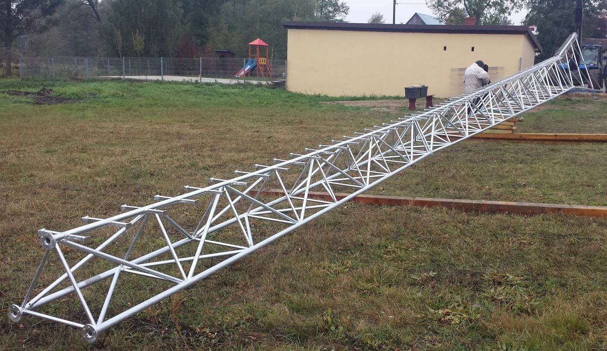Wieża Kratownicowa Stalowa T500-30 WWW &ndash; AluPro &ndash; zdjęcie 1