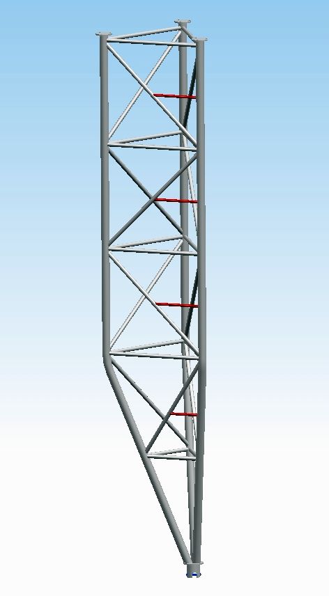 Segment Serwisowy M750 4m przyścienny