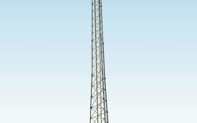T1000-50 plieninis ekonomiškas bokštas