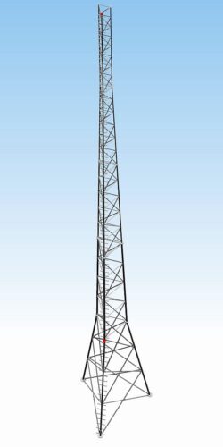 Wieża stalowa kratownicowa T500-30 Ekonomiczna