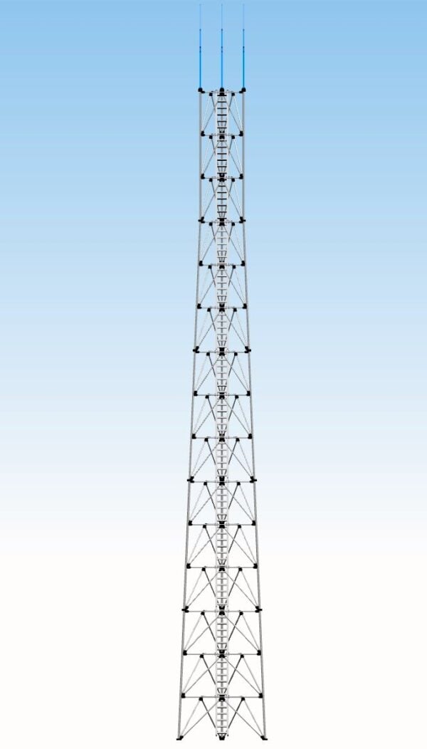 WWW Wieża T2000-30 STAL &ndash; model 3D &ndash; AluPro &ndash; zdjęcie 4