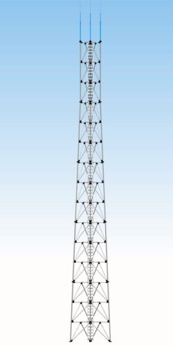 Wieża stalowa kratownicowa T2000-30