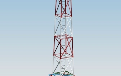 Torre di zavorra quadrata in alluminio WBQ-16
