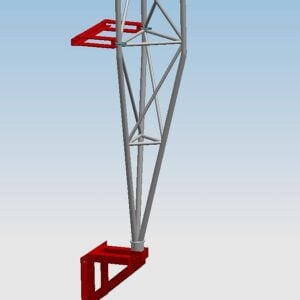 stopa przyscienny offset 300mm z profili 1 &ndash; zdjęcie 1