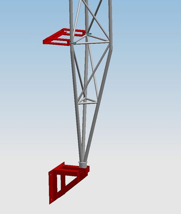 stopa przyscienny offset 300mm z profili 1 &ndash; zdjęcie 1