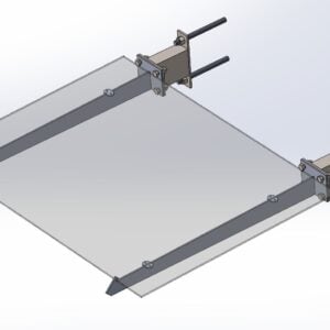 Daszek 1300&times;1000 poliweglan prosty DPP 1 &ndash; zdjęcie 1
