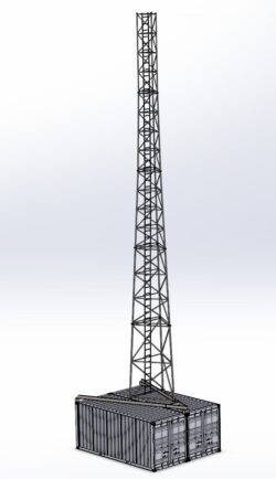 Wieża  na kontenerze T1000-20 WBTK-20