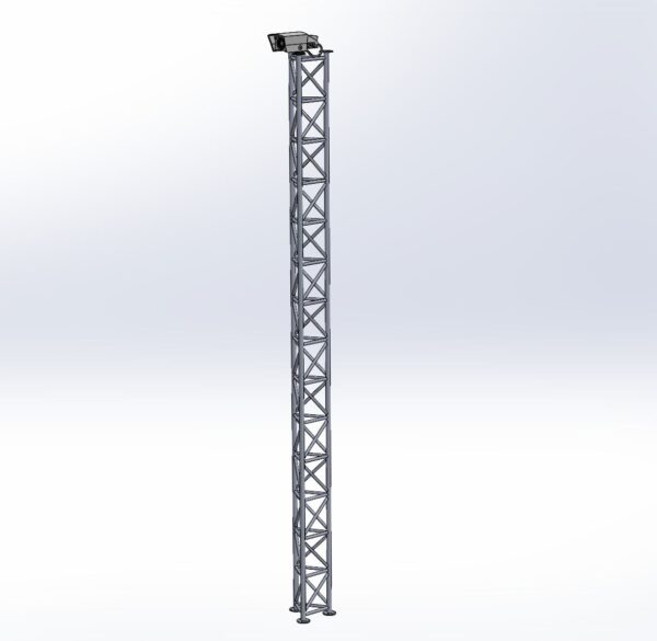 Słup CCTV M250-4 – AluPro – zdjęcie 4