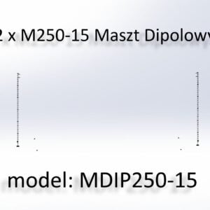 WWW 2xDipole mast MDIP250-15 &ndash; zdjęcie 15