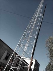 wieża AluPro Aluminiowa T1000-45 – widok zakratowania