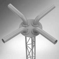 LED Floodlight Quadro Arm Upper Mounting Plate