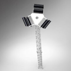 Wizualizacja wieża Oswietleniowa H=12 WSH12-W450-240 – 3 LED – AluPro – zdjęcie 6