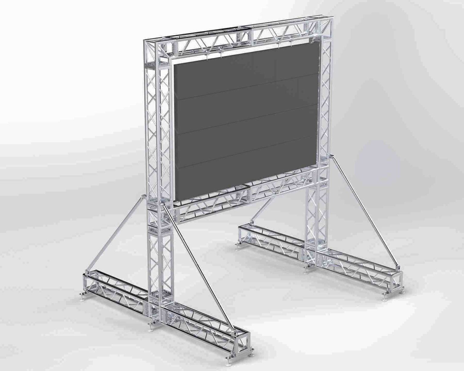 Brama pod panele LED 50x50 cm raster 6x4