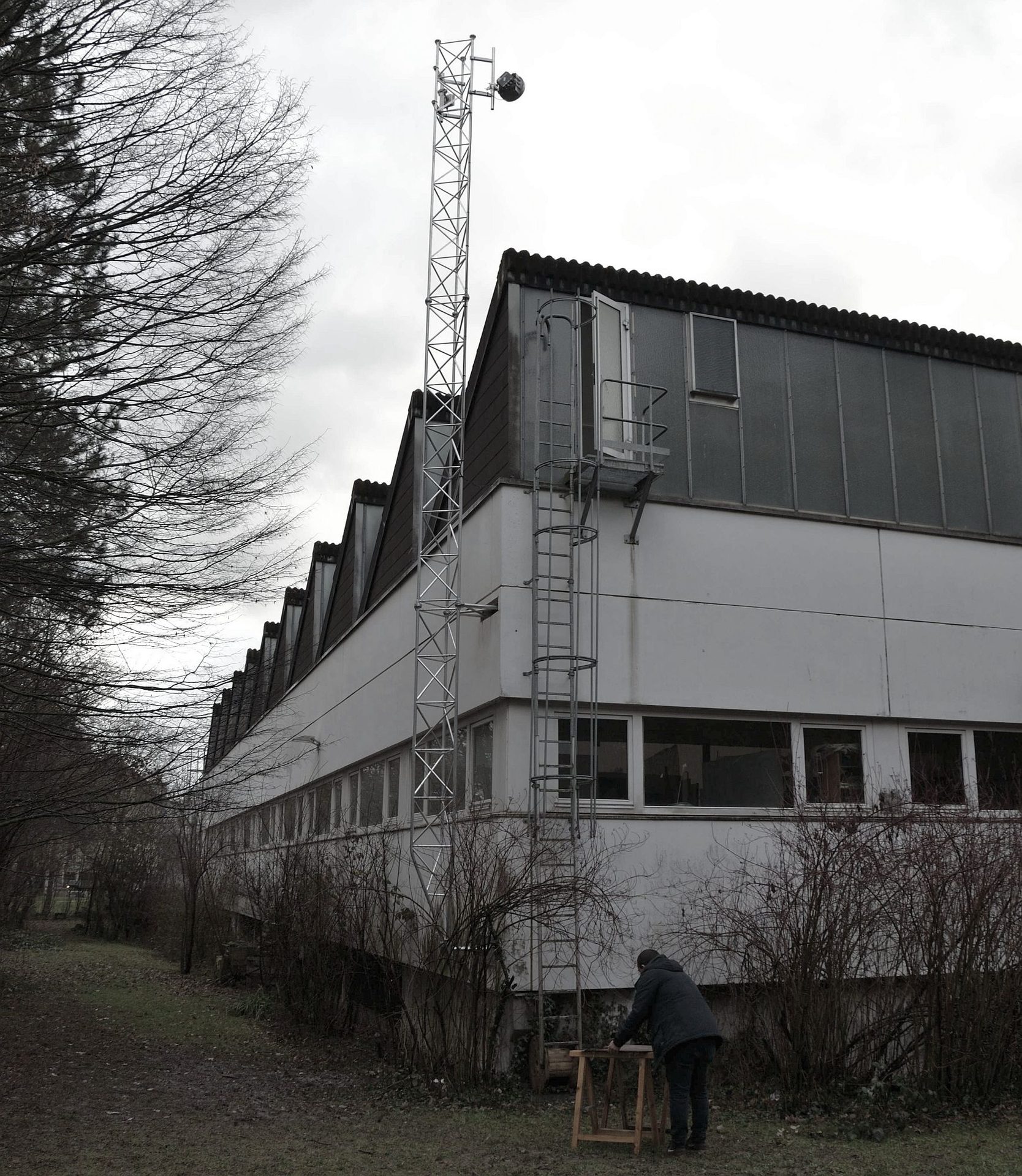 Maszt ścienny M500-12 Wall dla FMS Internetservice (Niemcy)